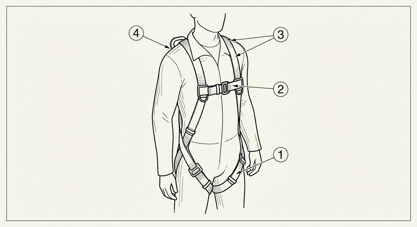 Adjusting a Full Body Harness Correctly: Fit, Checks and Common Errors