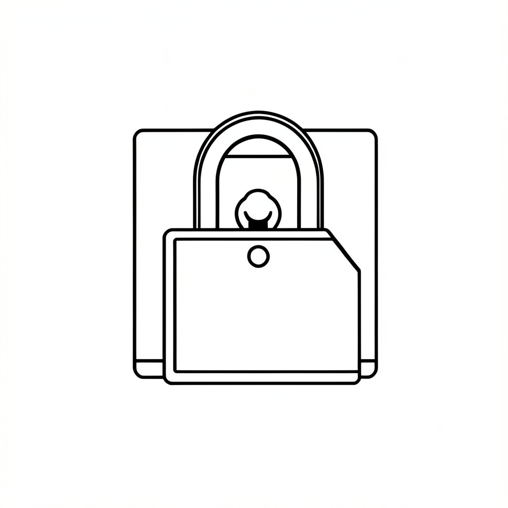 Lockout tagout isolation icon