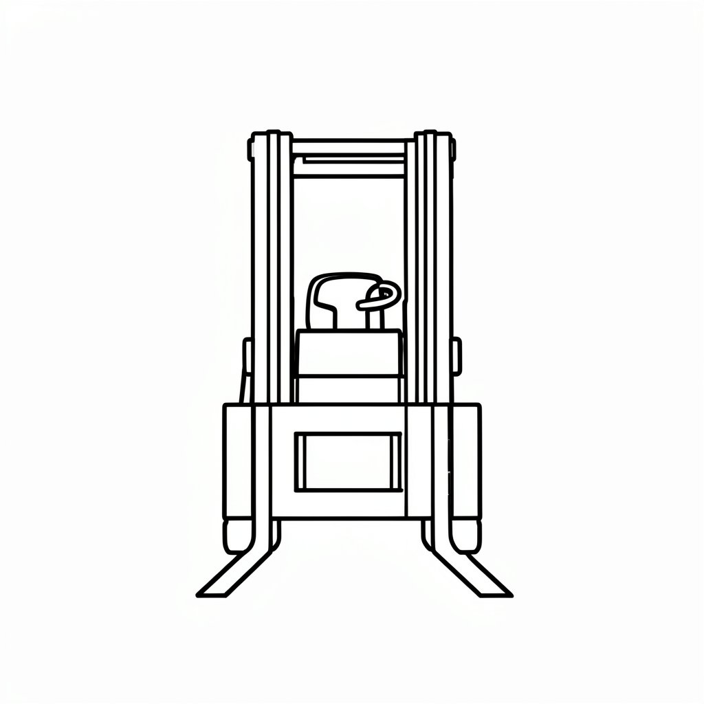 Industrial vehicle icon