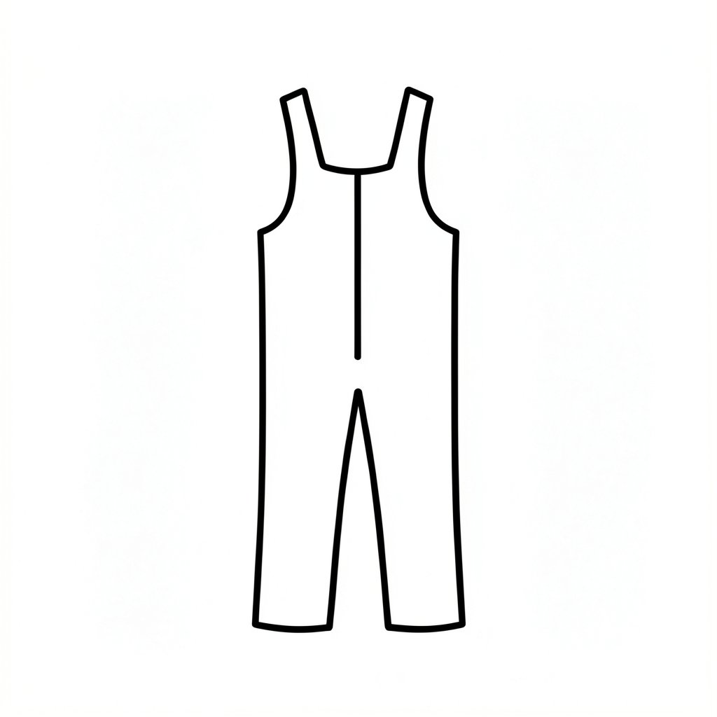 Antistatic coverall icon