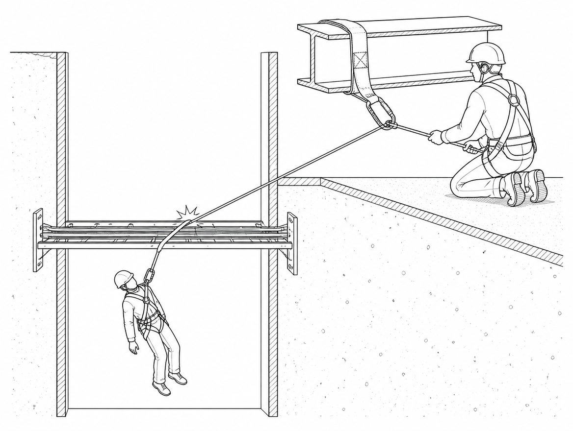 The moment a rescue system needs to change direction is the moment most improvised rigging fails. A casualty being lowered down a shaft snags a cable tray two metres from the floor