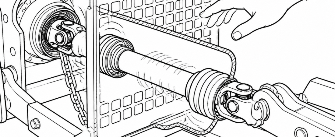 PTO Shafts: Guarding and Entanglement