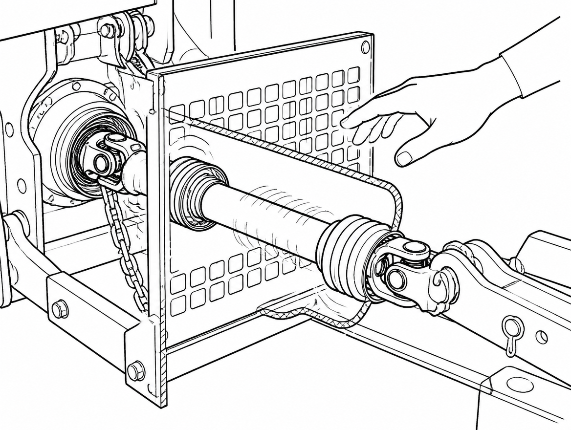 A power take-off shaft turns fast enough to wrap a person around it several times before they can react, and it is the single most consistently lethal piece of equipment on a farm.