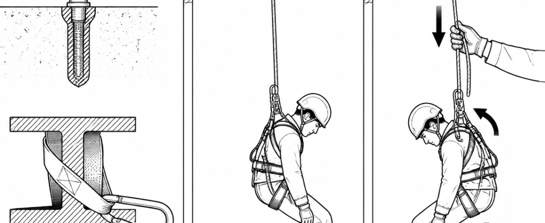 Release and Rescue from a Long Rope: Getting a Suspended Worker Down Safely
