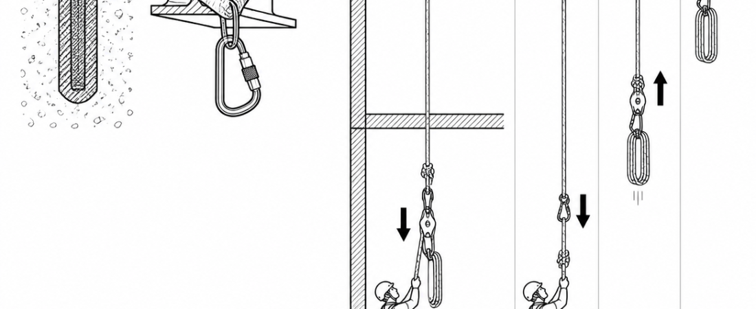 Retrievable Rope Rigging: How to Set Up a Pull-Down System Without Losing Control of It