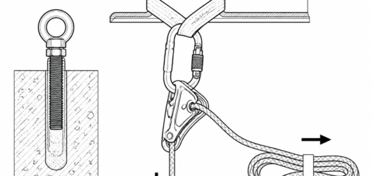The four parts that make an anchor releasable: verified structural point, rated anchor connection, correctly oriented descender, and a managed tail lo