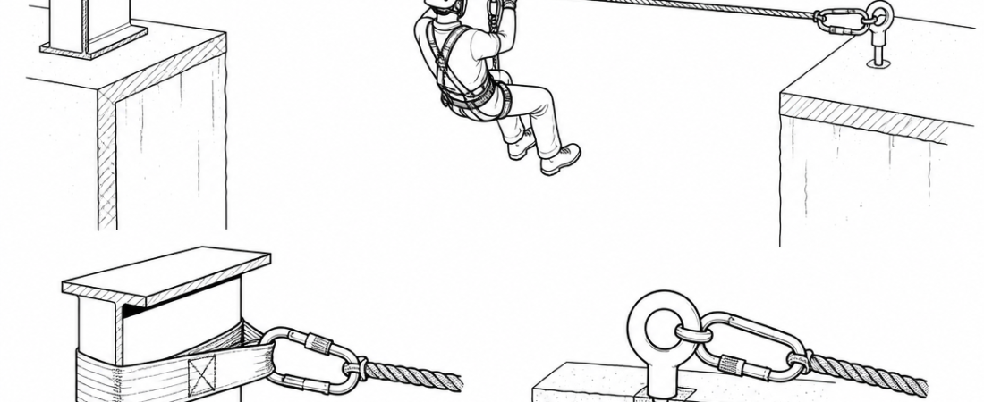 Tyrolean Traverse Technique: Tension, Anchors and Backup on a Horizontal Rope