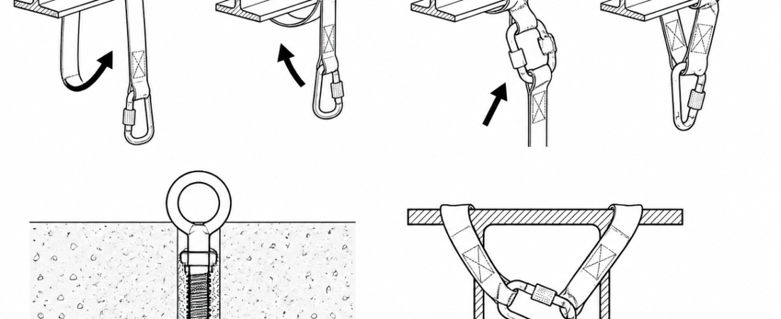 Using a Lanyard as a Temporary Anchor: When It Is Permitted, and When It Is Not