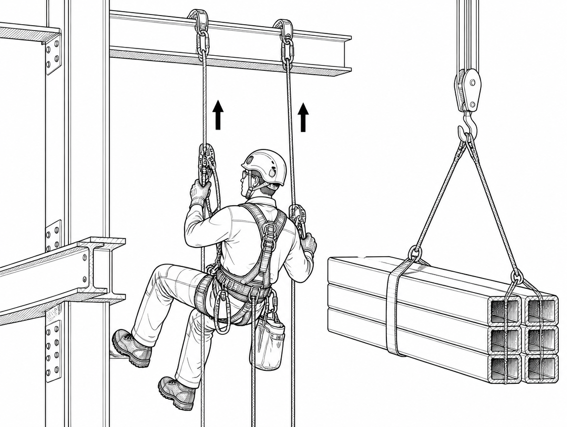 Material handling is where most of a site's PPE gets used and where most of it gets chosen badly. A glove that survives a week of moving steel sections may be the wrong glove for s