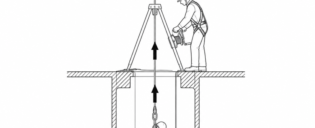 Vertical Extraction from a Confined Space: Rigging, Standards and Timing