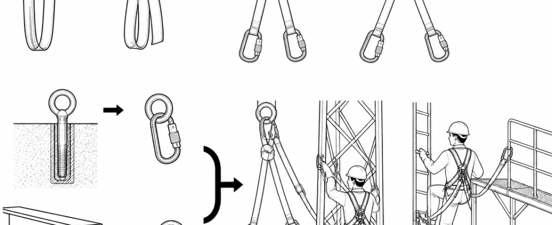 Y-Lanyard from a Knotted Sling: Why the Improvisation Fails and What to Use Instead