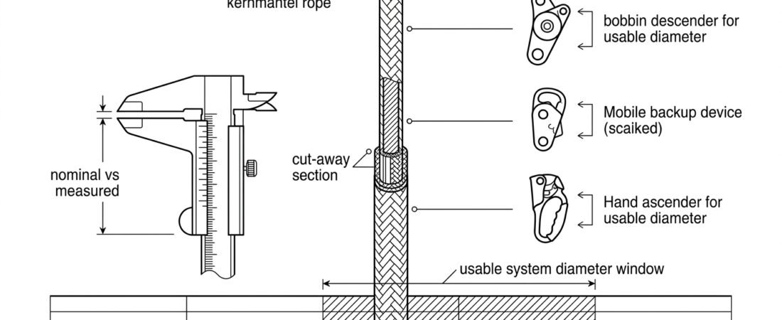 Choosing a Low-Stretch Rope Diameter: Matching Rope to Devices, Loads and Wear