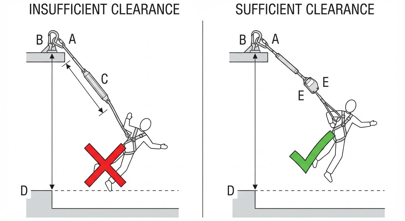 Choosing an absorber for the clearance available