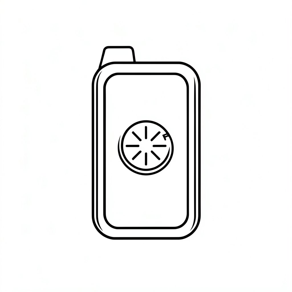 Confined space gas monitoring icon