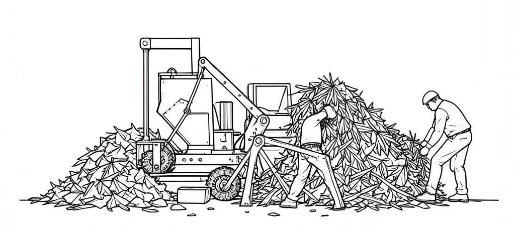Brash and Debris Handling: Manual Handling Risks in Grounds Work