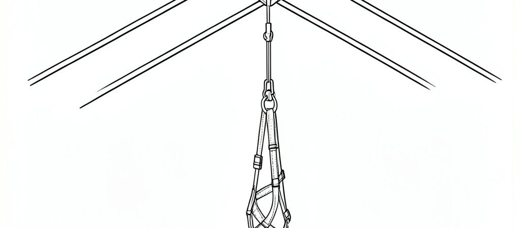 Calculating Fall Clearance for Roof-Mounted Anchors