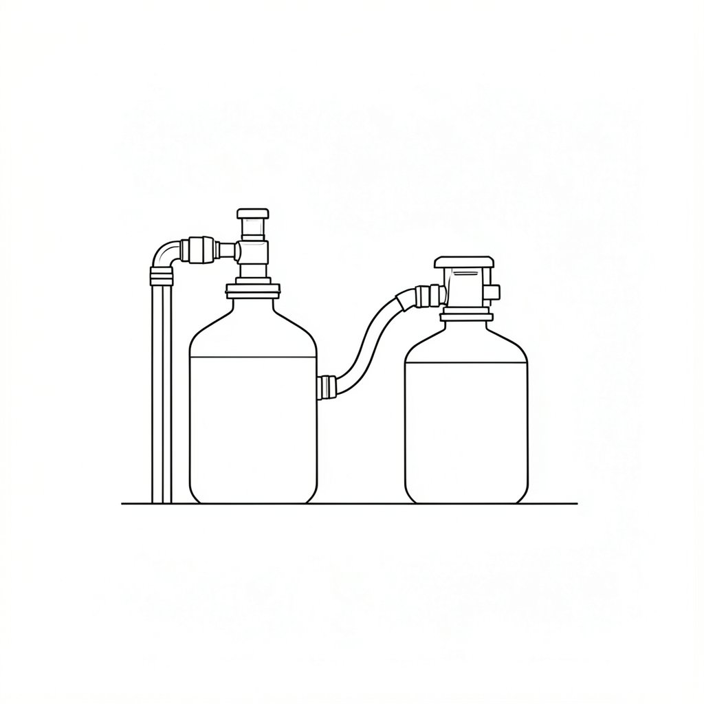 Chemical Transfer and Pump Safety — technical line drawing.