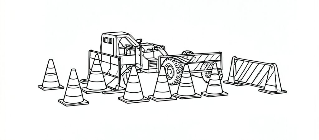Cones, Barriers and What Actually Stops a Vehicle