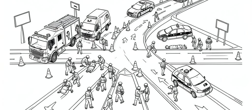 Emergency Response and Evacuation From a Live Carriageway