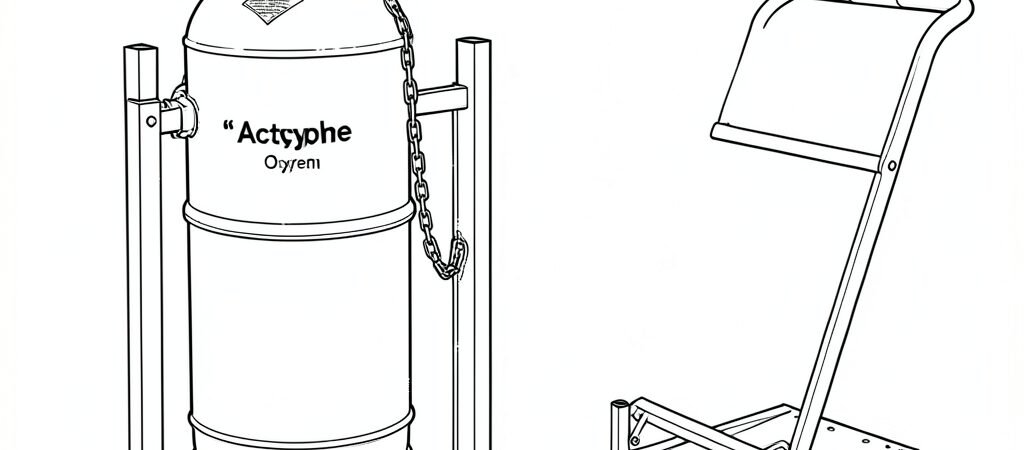 Gas Cylinder Handling and Storage for Welding and Cutting