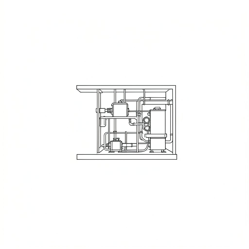 Housekeeping and Combustible Dust Control — technical line drawing.