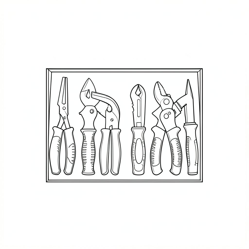 Insulated Tools for Electrical Work: What the Rating Actually Means — technical line drawing.