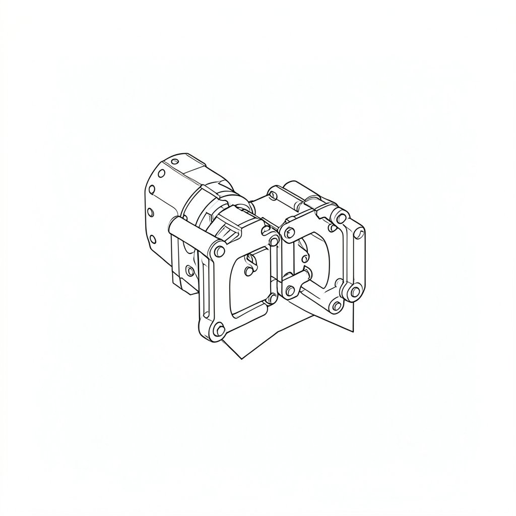 Interlocked Guards and How They Get Defeated — technical line drawing.