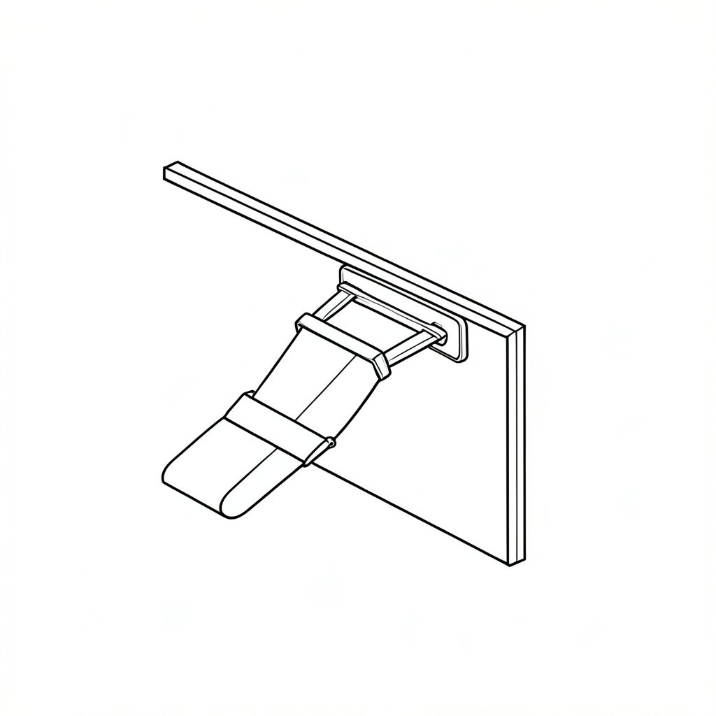 Protecting Slings From Edges and Corners — technical line drawing.