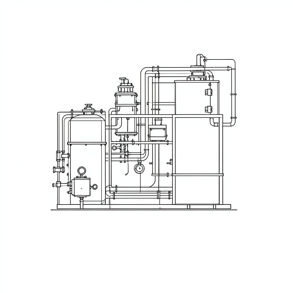 Purging and Inerting Procedures — technical line drawing.