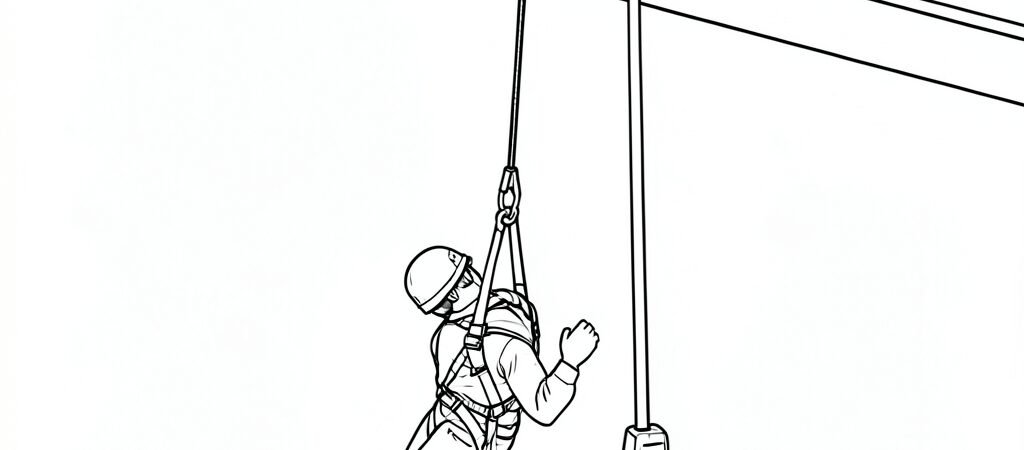Rescue Planning for a Fall Arrested by a Roof Edge Protection System