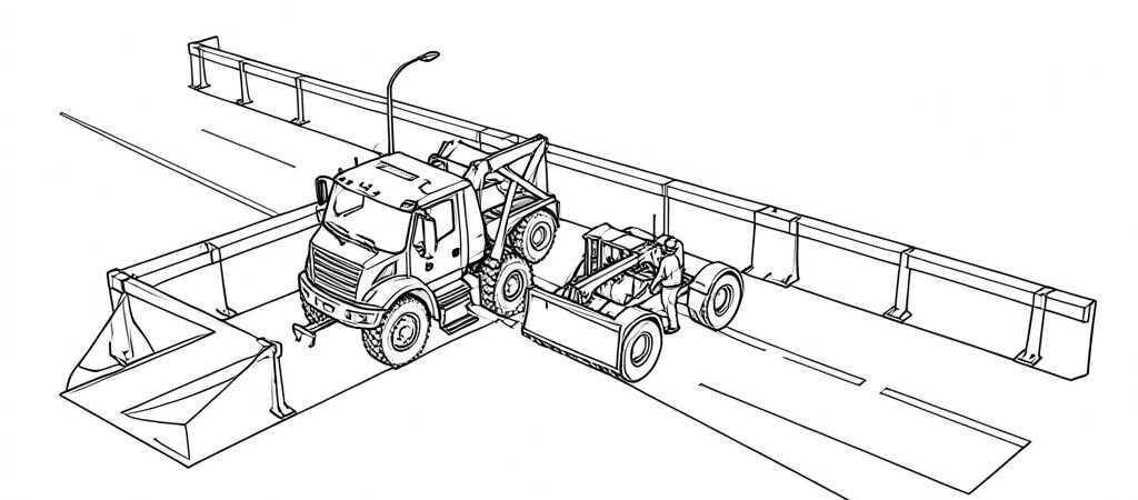 Reversing and Manoeuvring Plant on a Live Road