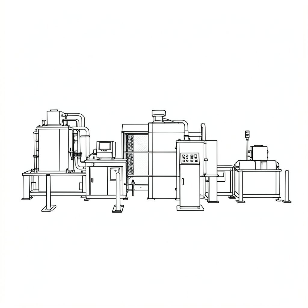 Safety Distances: Why Reach Decides the Guard — technical line drawing.
