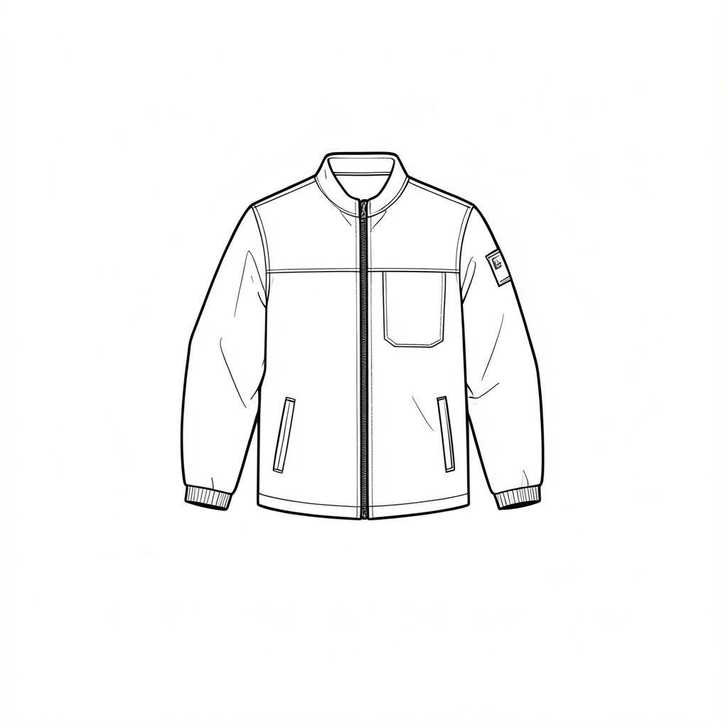 Selecting Arc-Rated Clothing: EN 61482 Explained — technical line drawing.