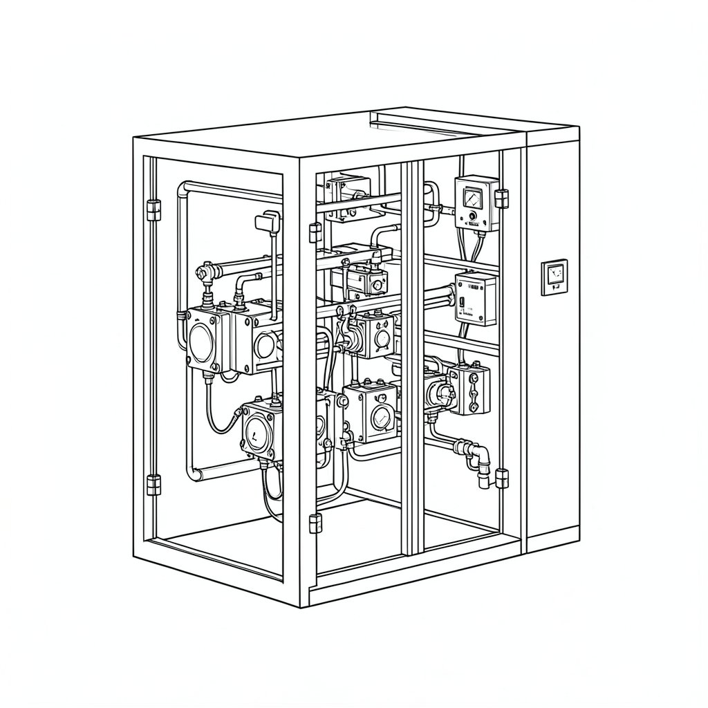 Switchgear Operation: PPE and Procedure for Racking and Switching — technical line drawing.