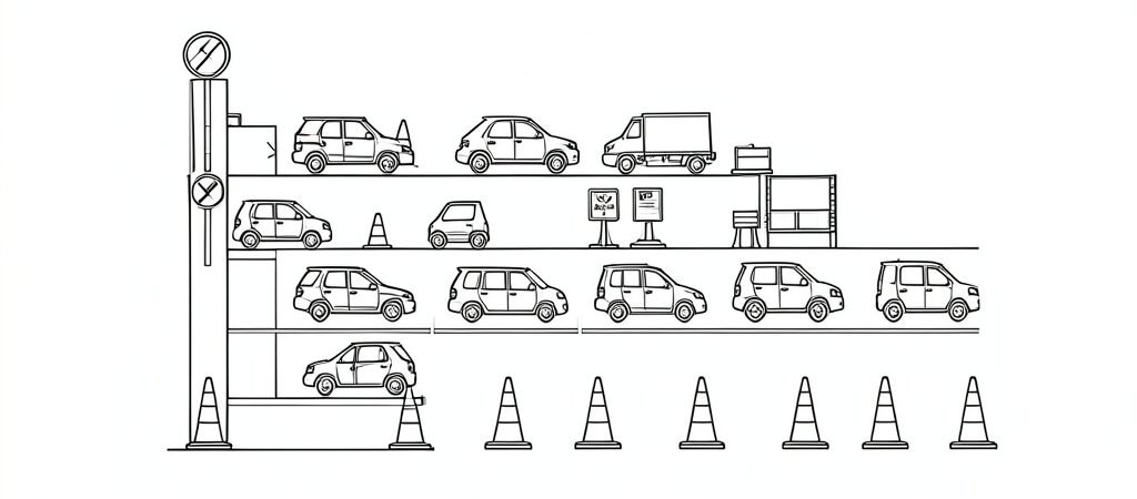 The Anatomy of a Temporary Traffic Management Layout