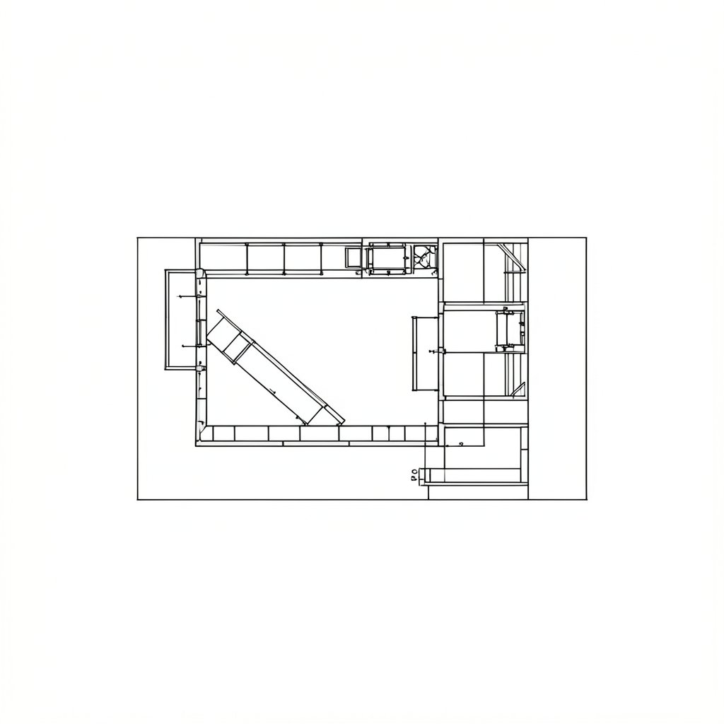 The Safety Zone: Working Clearance From Live Traffic — technical line drawing.