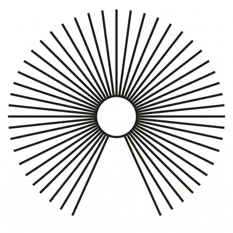 Lamp light distribution icon