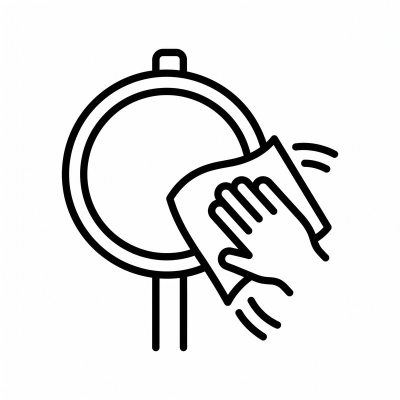 Sign face cleaning and alignment icon