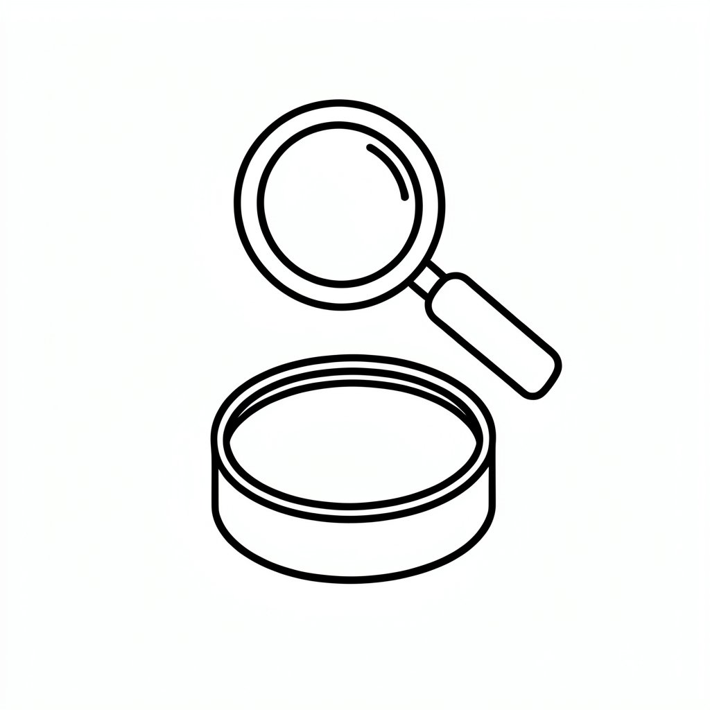 Particle filter inspection icon