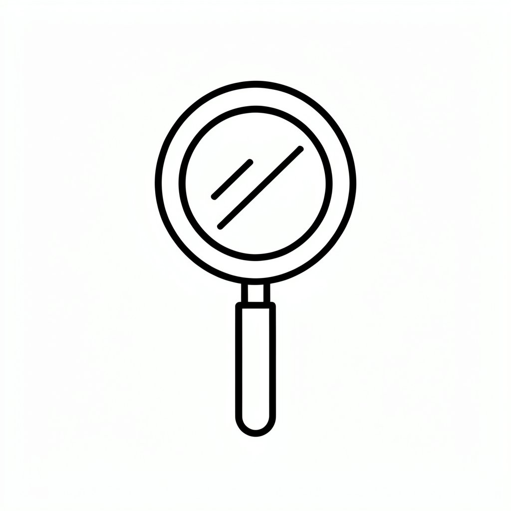 Welding filter inspection icon