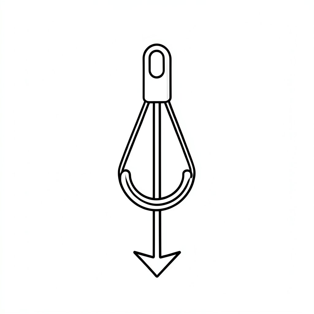 Rescue descender device icon