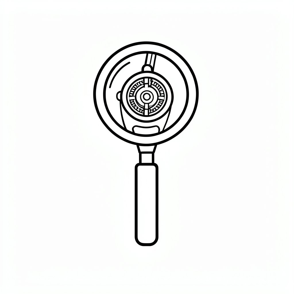 Descender device inspection icon