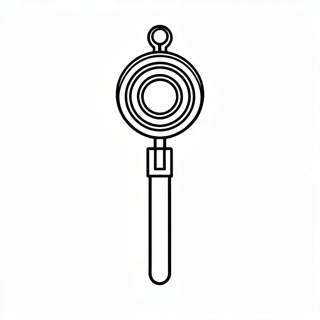Retractable fall arrester reel icon
