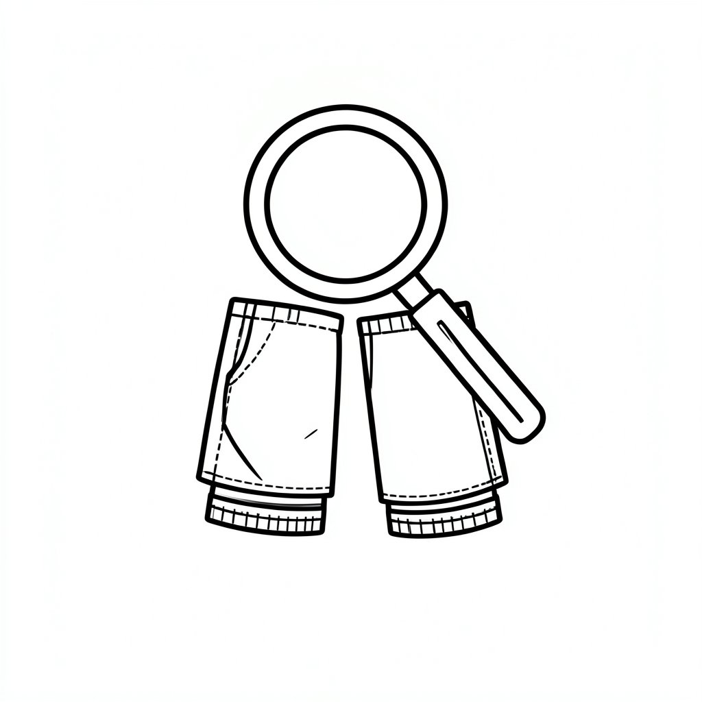 Chainsaw clothing inspection icon