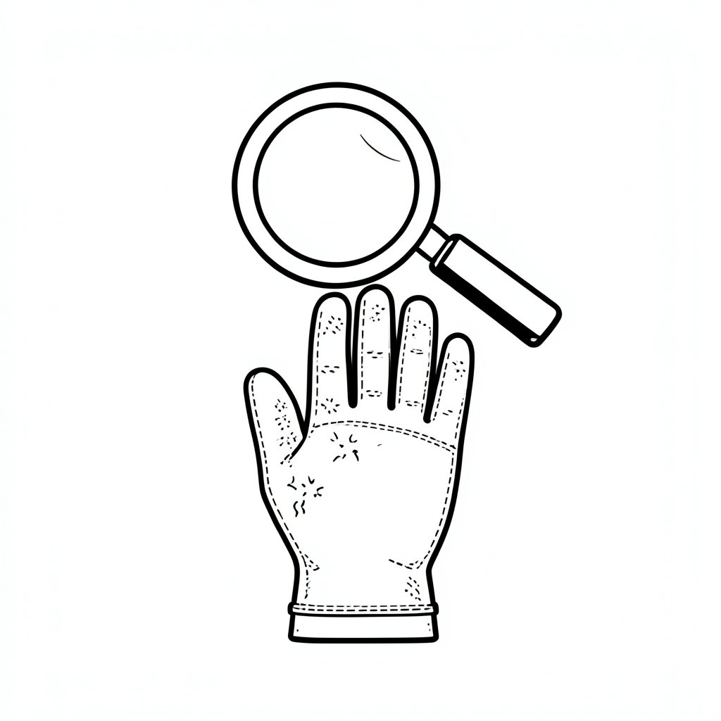 Thermal glove inspection icon