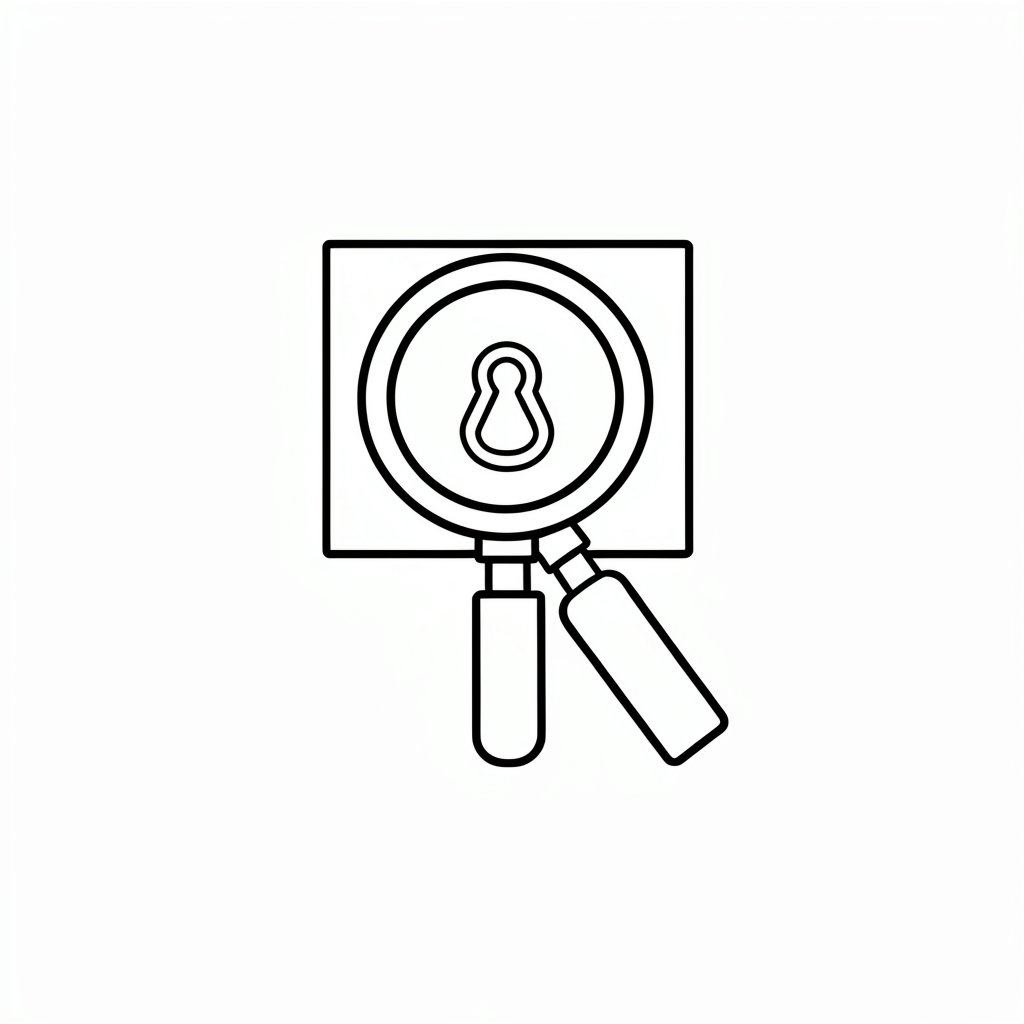 Anchor device inspection icon