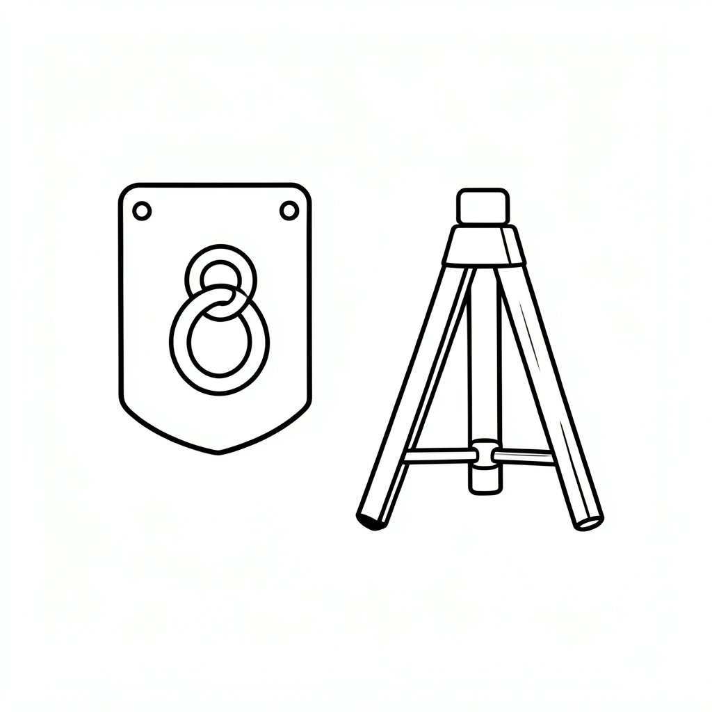 Fall protection anchor device types diagram