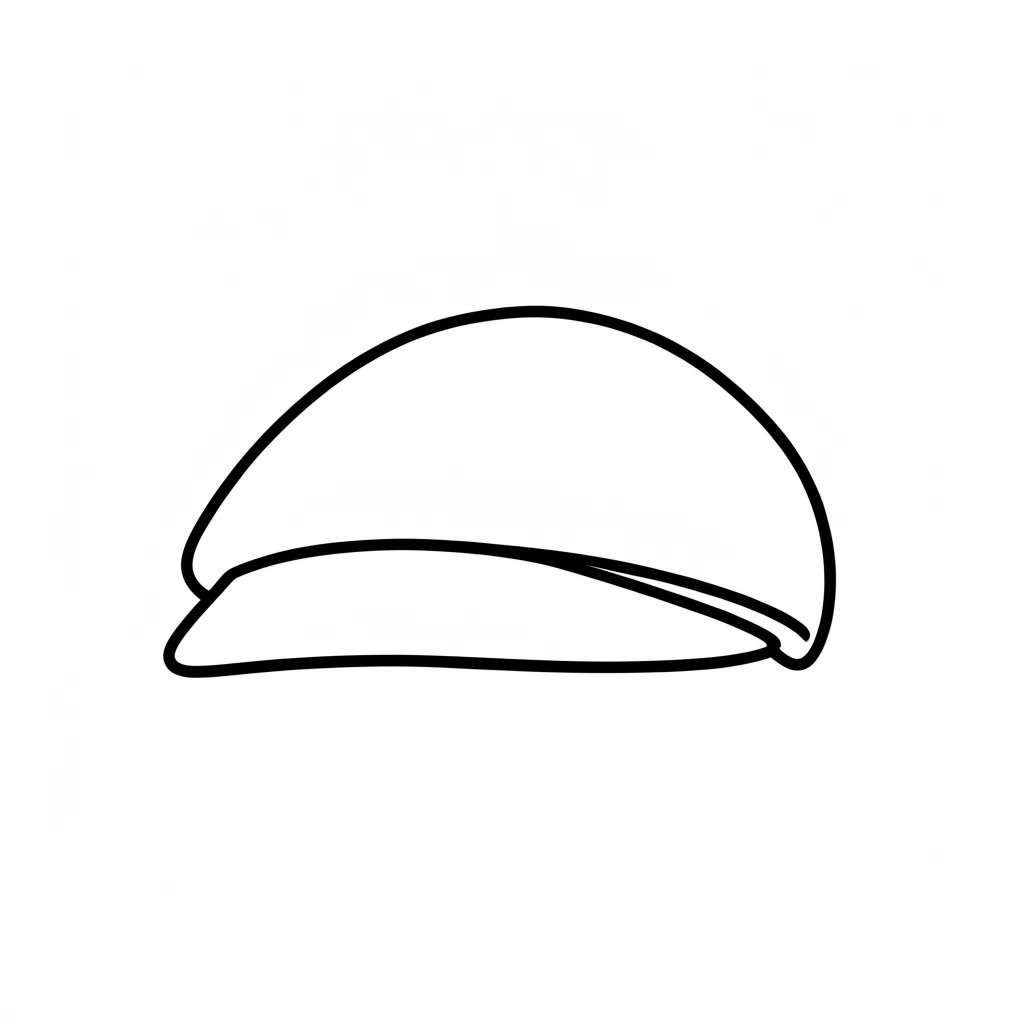 Industrial bump cap icon