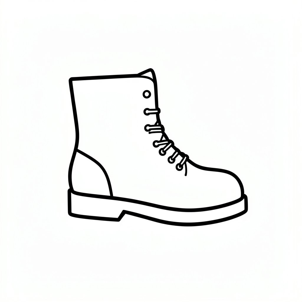 Protective footwear toecap icon