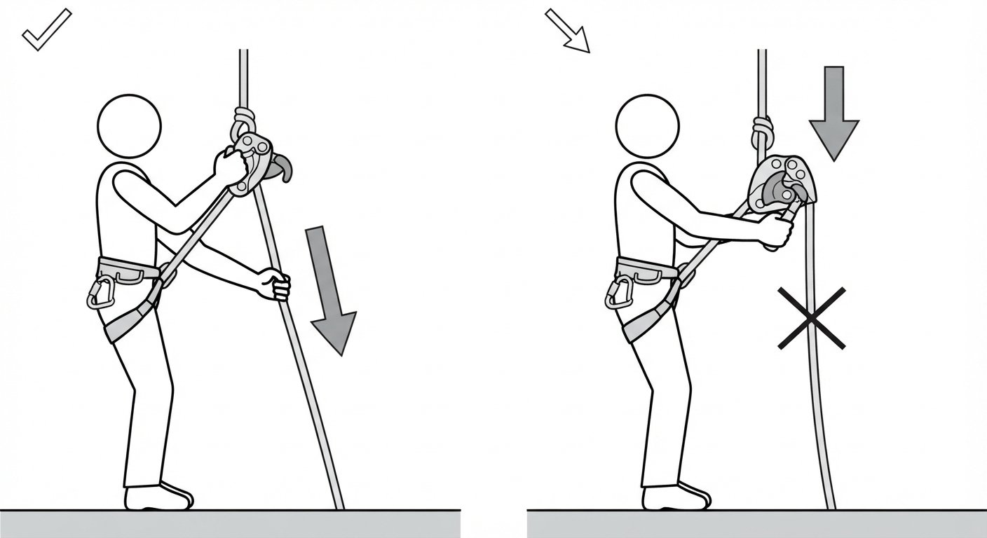 Function test each time a rope grab is installed